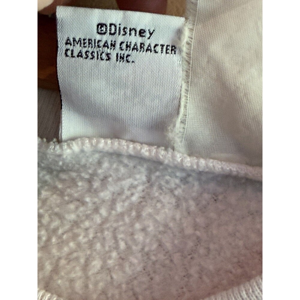 Vintage Disney Mickey Mouse Sweatshirt Size Small 90s White Mickey & Co Friends - Picture 5 of 8